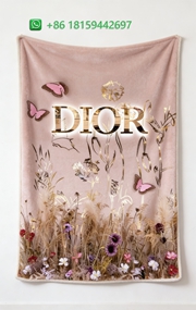 Dior Throw Blankets